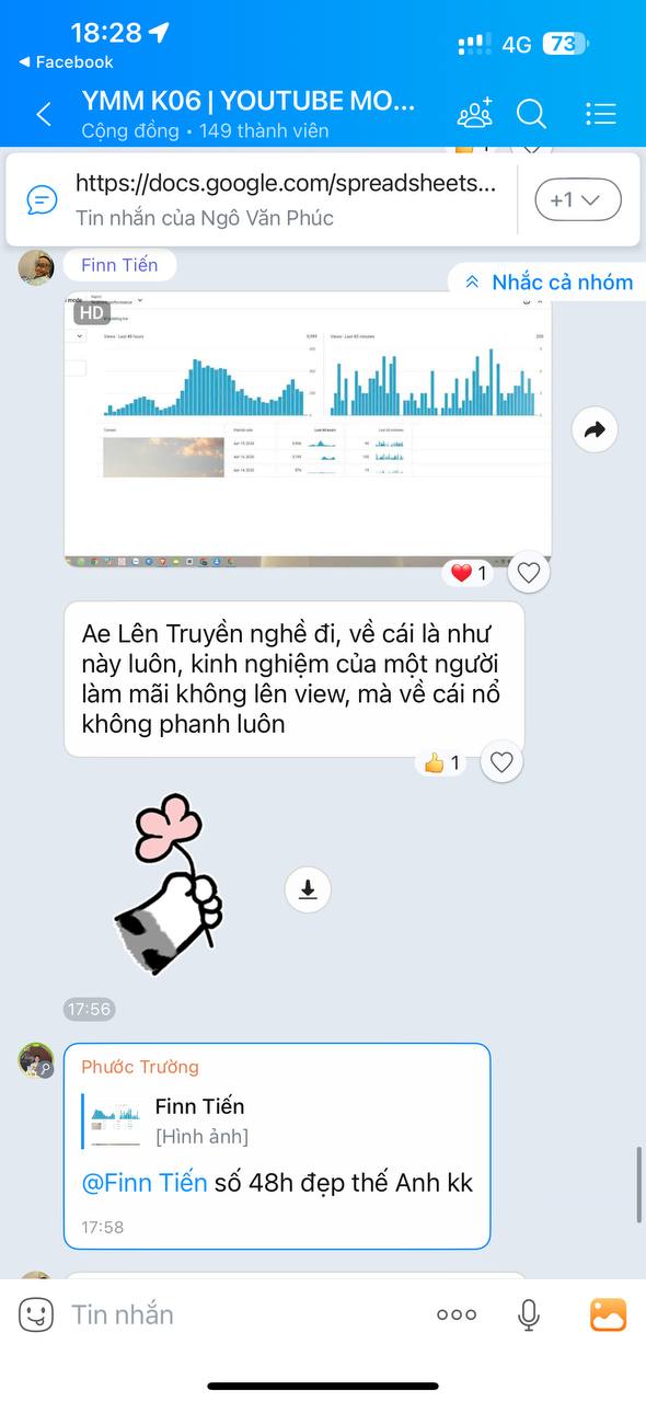 Ảnh chụp kênh thật